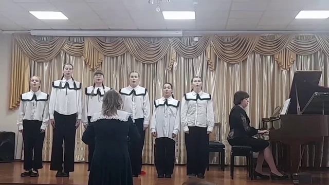 "Славься" 
муз. С. Рахманинова, сл. Н. Некрасова