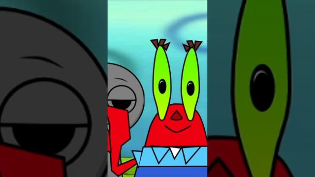 Mr. Eugene Harold Krabs 🦀 Sprunki Bob Squarepants #️⃣1️⃣ #funny #memes #animation #sprunki #meme