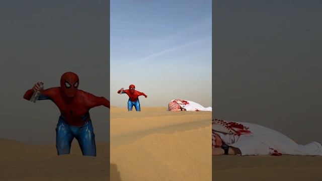 Spiderman saved him