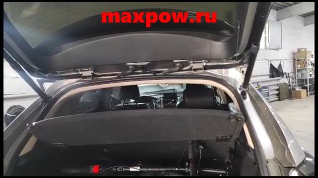Lexus NX-1. Замена электроприводов багажника.