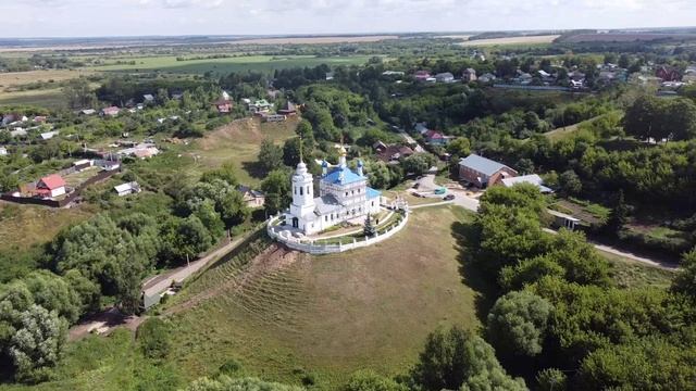 Церковь на Федосьином городище в Епифани