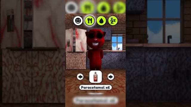 ДАЛ ГОВОРЯЩЕМУ КОТУ ХУАНУ БОЛЬШЕ 2 ЗЕЛИЙ Talking Juan #shorts