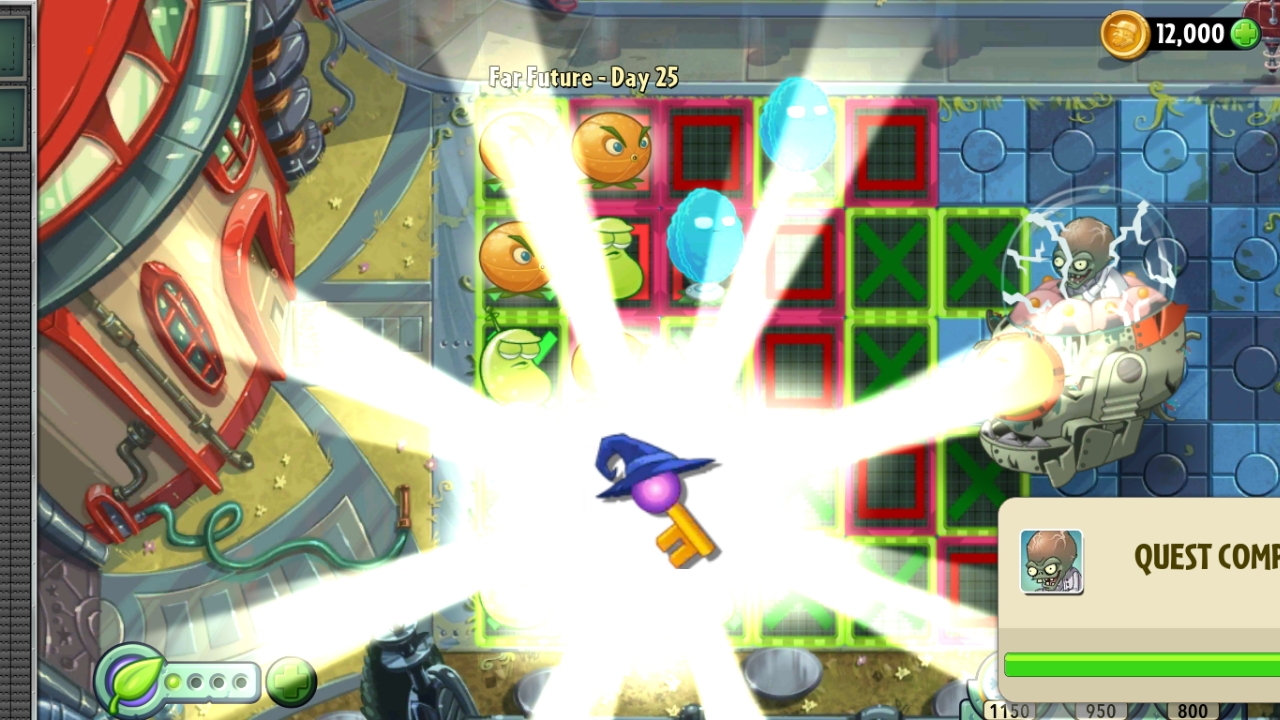 День 25 Далекое будущее (Far Future)/ Растения против Зомби 2