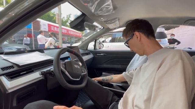 NETA V, бюджетный электрический кроссовер. Мини-обзор от COOB auto.