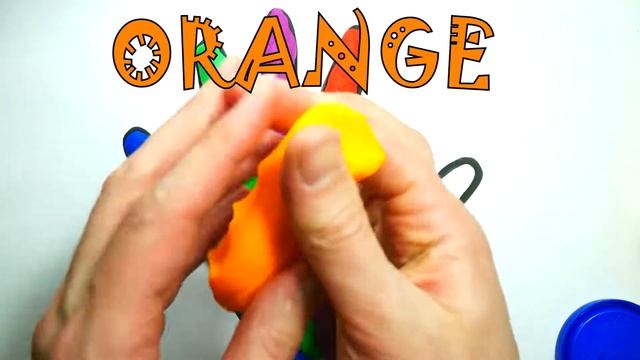 Лепим Ладошку из Плей До - How to Make Fingers with Play Doh