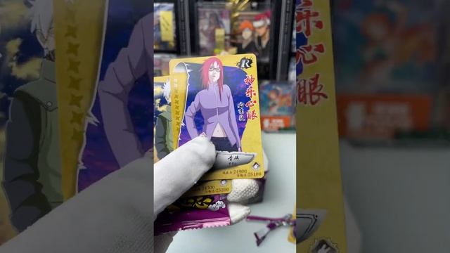 #anime #cards #unboxing #карты #распаковка #naruto #наруто #narutoshippuden #minato #minatonamikaze