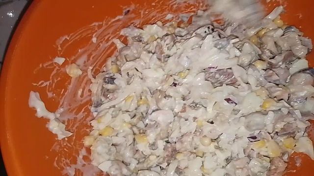 диетические салат из морепродуктов