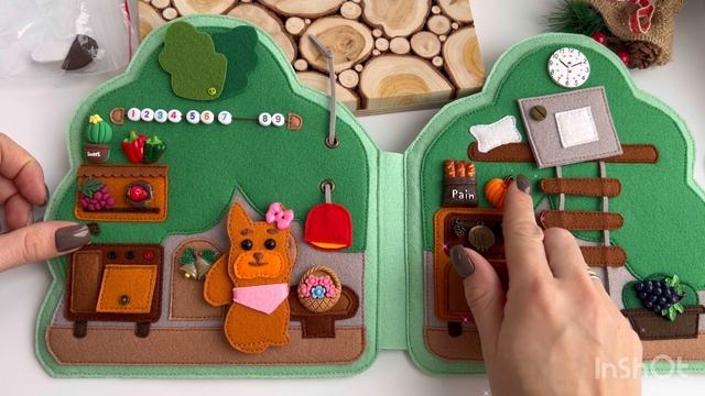 Книжка «Домик белочек»🏡🐿️