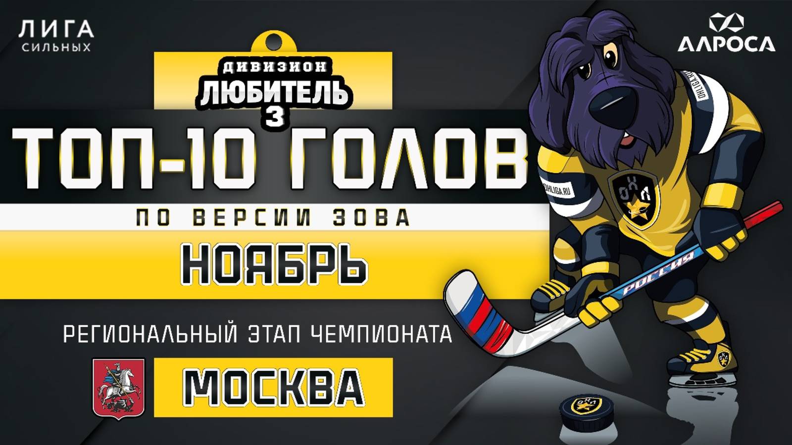 ТОП 10 ГОЛОВ / НОЯБРЬ / ЛЮБИТЕЛЬ 3