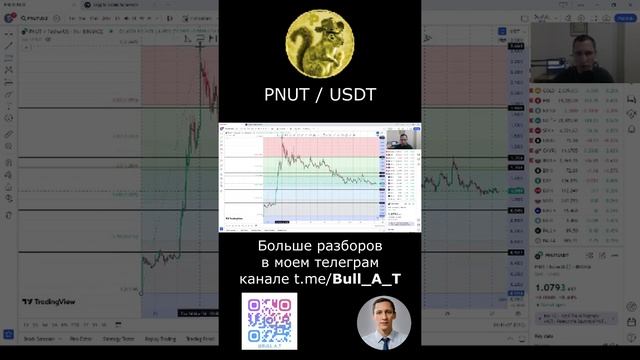 Куда пойдет PNUT - аналитика, технический анализ #shorts #криптовалюта #pnutcoin #инвестиции #pnut