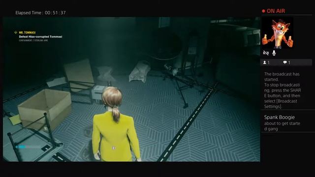 Control live playthrough