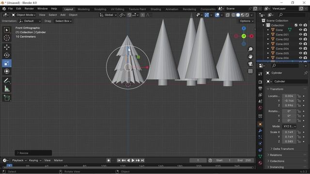 Создание новогодней 3D-ёлочки