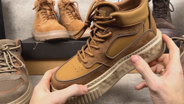 Ботинки мужские UGG, тепло и комфорт.