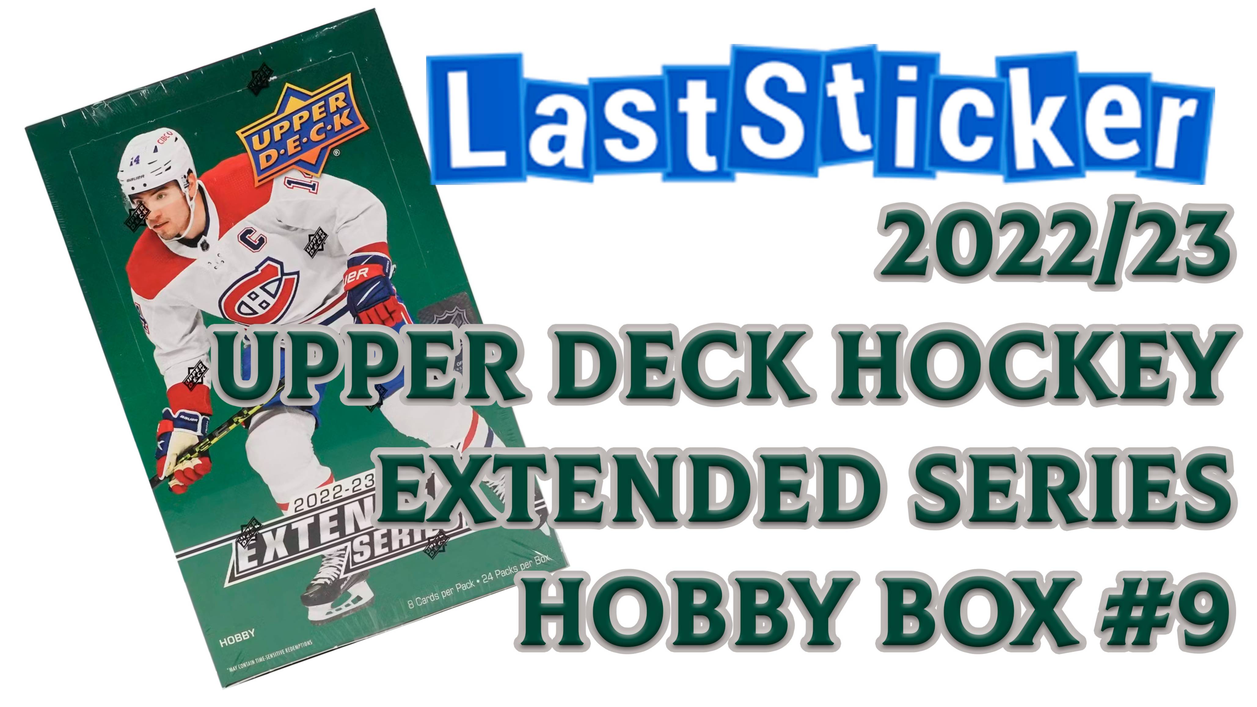 Boxbreak Upper deck 2022/23 Extended Series Hobby box #9