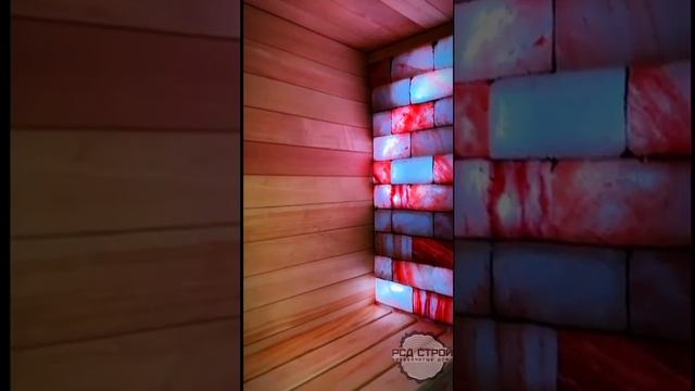 Проект парной в квартире из кедра