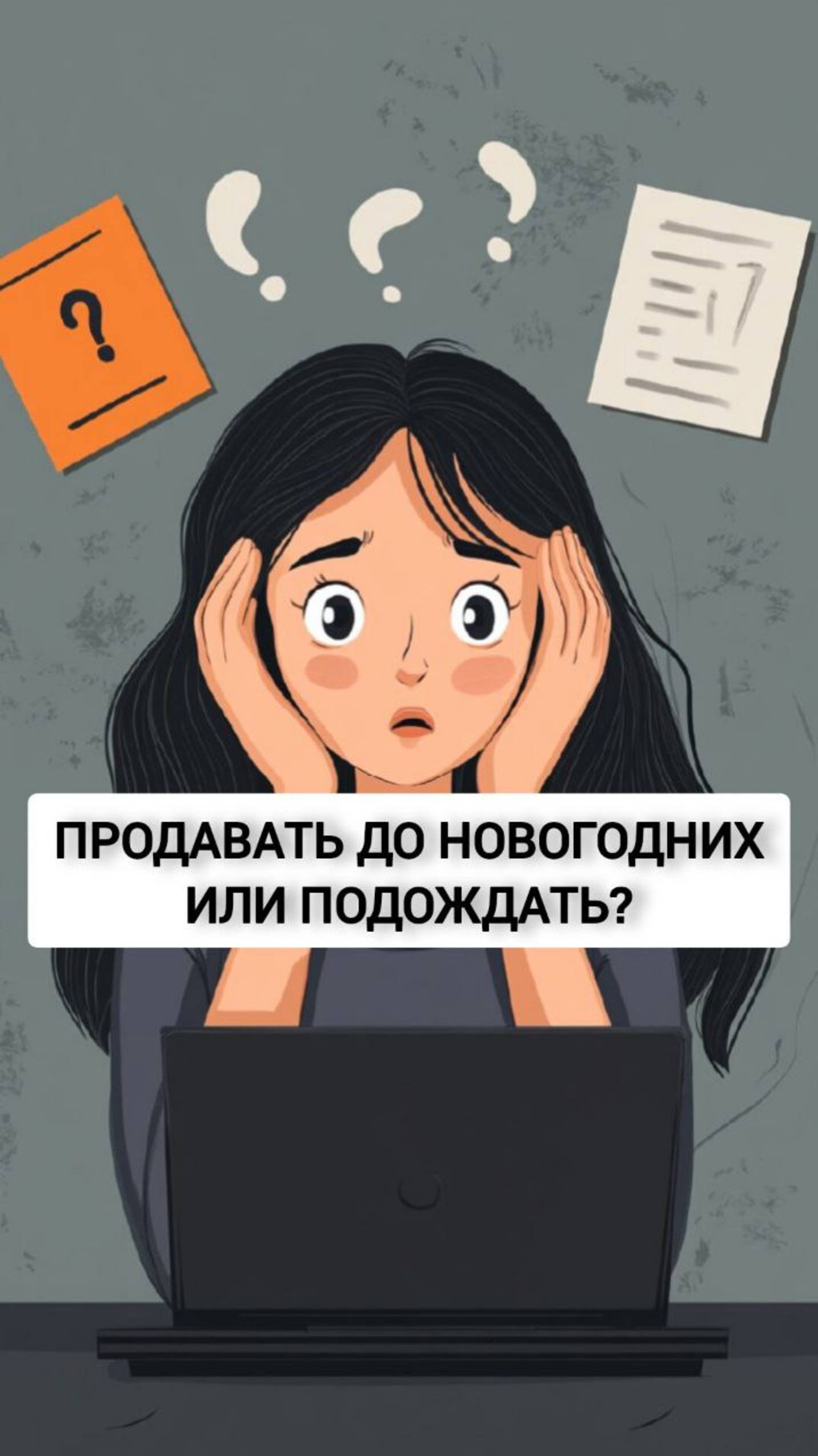 Сейчас продавать или дождаться конца новогодних? #сторис #рилс #маркетинг #смм #продвижение #reels