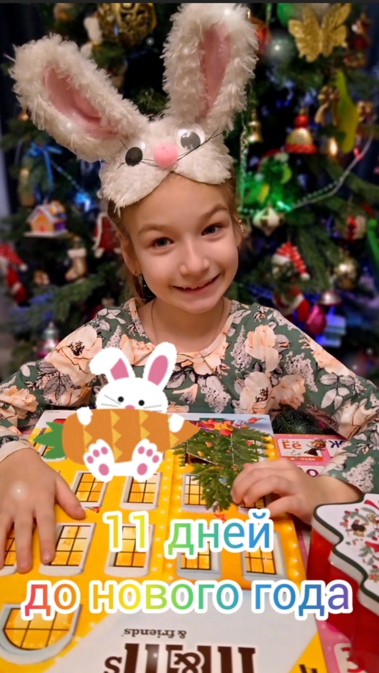 Новогодний адвент календарь. 11 дней до нового года.