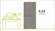 Модель Е24 / Межкомнатная дверь