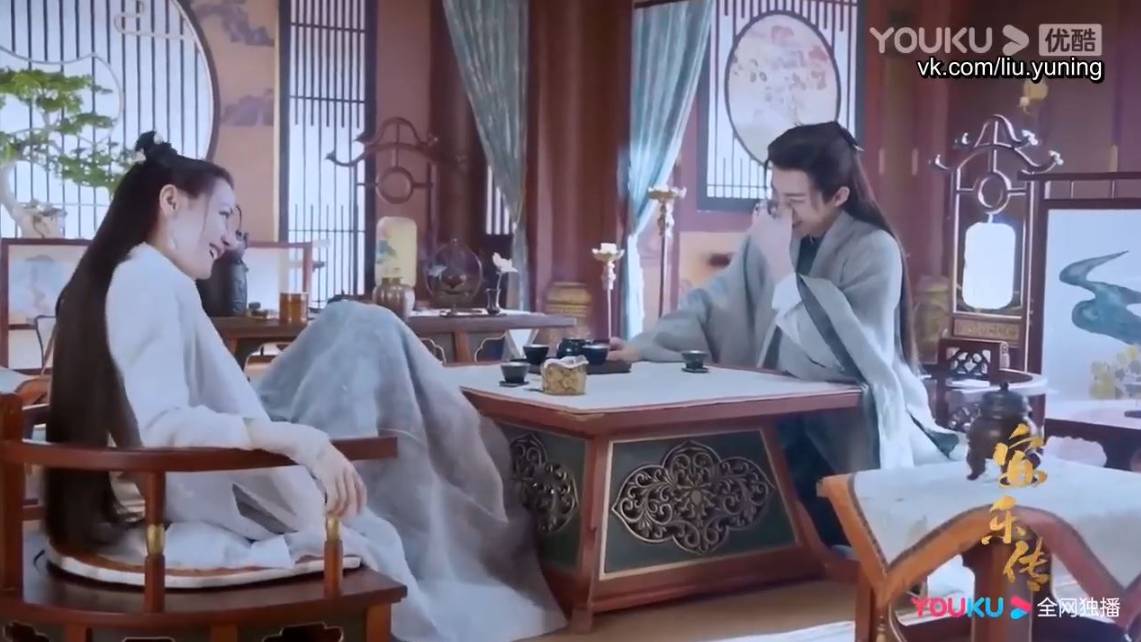 Драматическое трио - за кадром Легенды об Аньлэ (рус.саб)