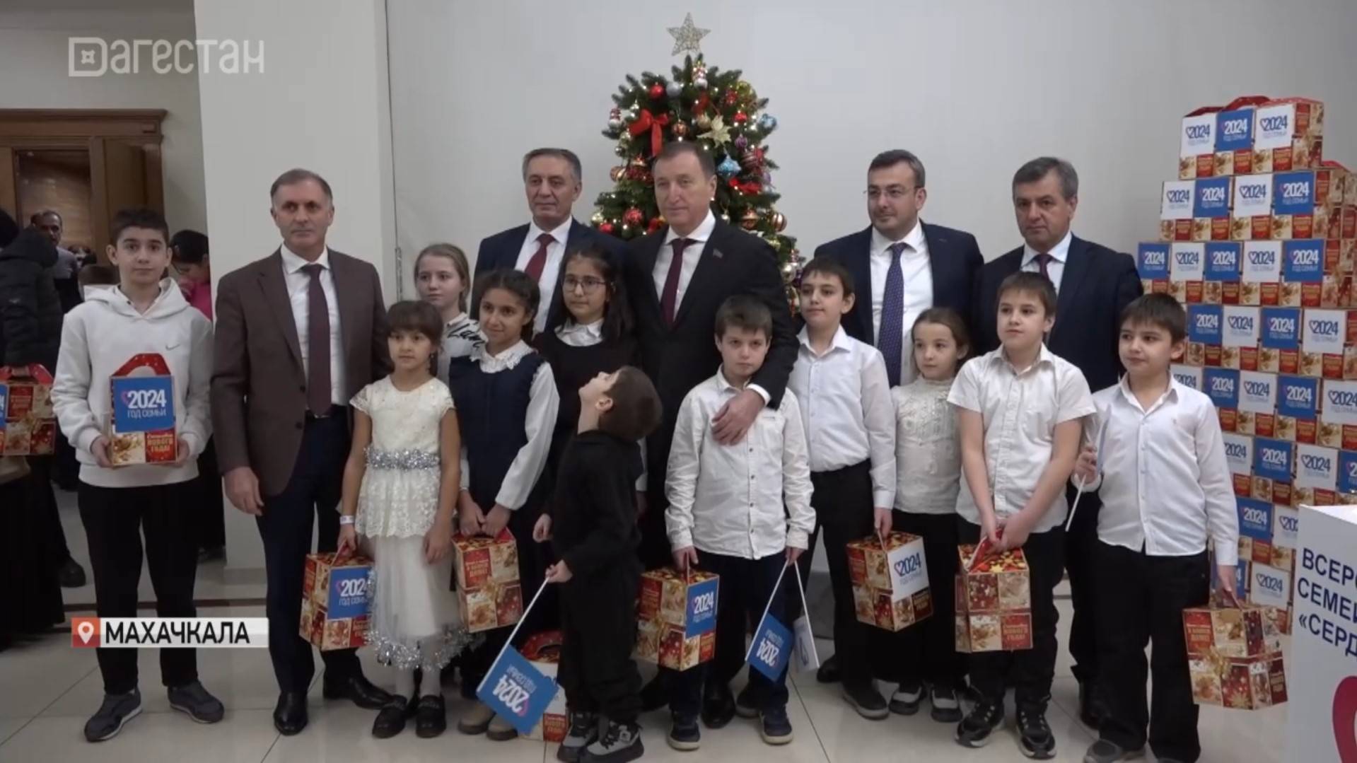 В Махачкале прошел большой праздник в честь завершения Года семьи