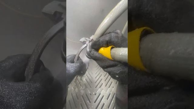 Скорость очистки в нашей камере аквабластинга