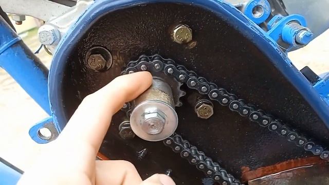 восход с ДВС от мотоблока