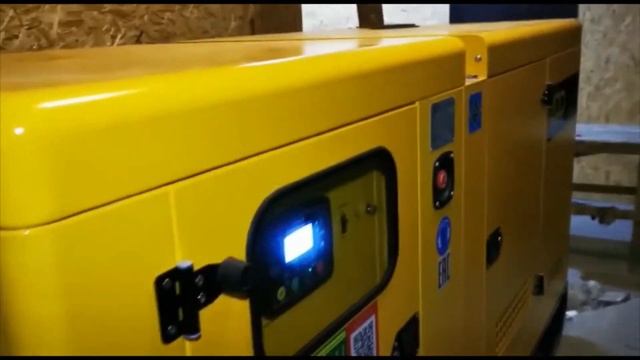 Дизель генератор 40 кВт ADD55R. Установлен на фермерском хозяйстве