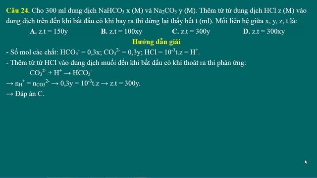 Đề thi thử THPT Quốc gia môn Hoá năm 2015 - Đề số 07 (Phần 2)