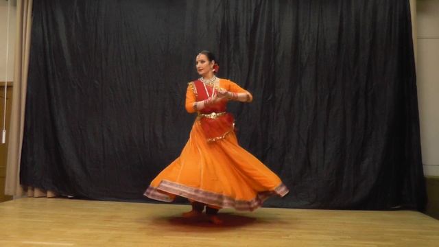 Nain Bandhe Naino Se | Елена Гришина | #kathak