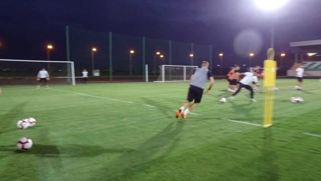 Preparation for a match with "Rostov"
