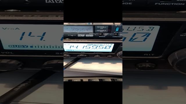 Приём UN8LWZ. Коллективная станция Казахстана.