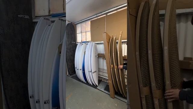 Как упаковывают доски для серфинга ?