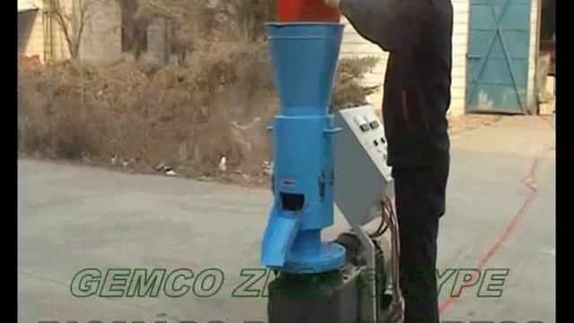 vedio for motor type ZLSP R Series pellet mill