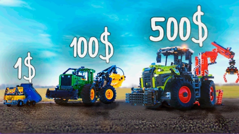 ЛЕГО ЗА 1$ VS 100$ VS 500$ !) GoldenBurst