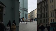 Санкт-Петербург. 15.12.2024. Малая морская улица, уличная музыка