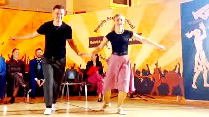 Boogie Woogie JackґnґJill Invitational Final 3rd Place - Tanya & Ivan. Рок н ролл. Танцы