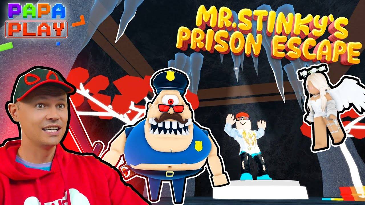 Побег из ТЮРЬМЫ от мистера ВОНЮЧКИ / MR. STINKY'S PRISON ESCAPE! (перезалив с Papa Play)