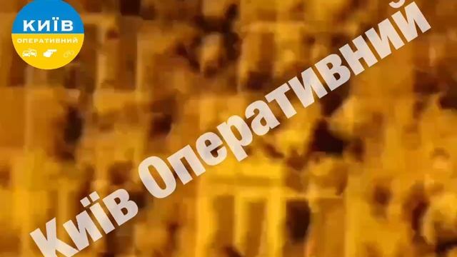 ‼️🔥🇺🇦Момент прилёта по объекту врага в Киеве и кадры последствий !!!