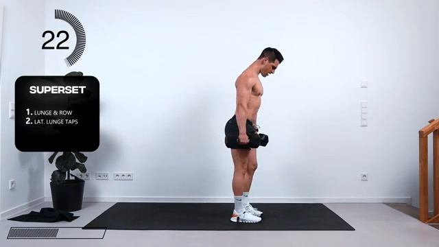 25 Min Superset DUMBBELL + BODYWEIGHT HIIT Workout _ No Repeat _ Advanced HIIT