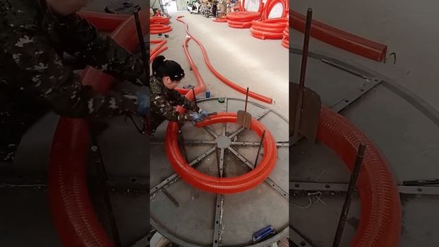 Как выглядит гибкий шнековый конвейер.