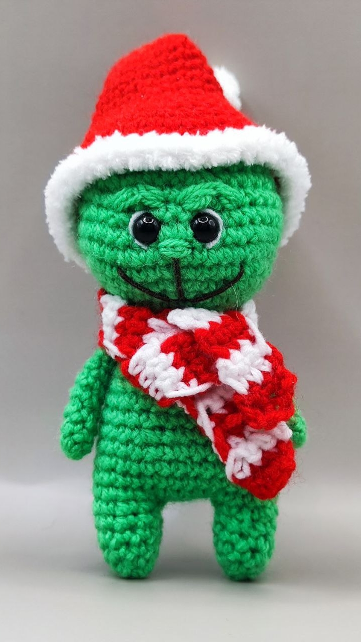 Кого же не хватает? 🧶🎄 #christmas #вязаниекрючком #мастеркласс #crochet #творчество #гринч #вязани