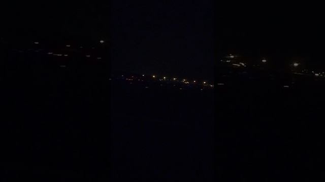 Ночной вылет из аэропорта Внуково