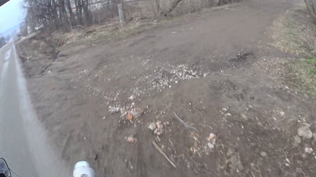 Катаемся на мопеде верховина