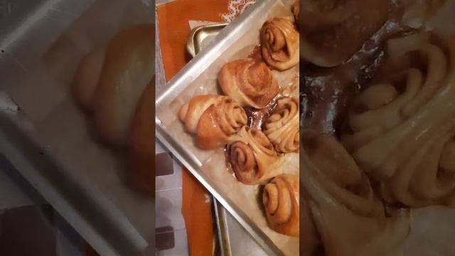 Розочки из теста