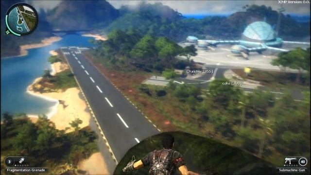 Just Cause 2 Multiplayer Fun w/Zombie And Cross Part 2