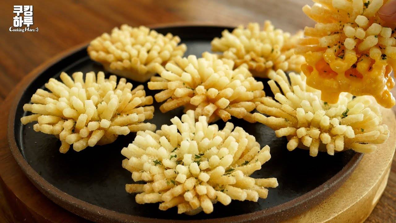 Картофель фри  и чесночно-сырный соус - Простой рецепт
