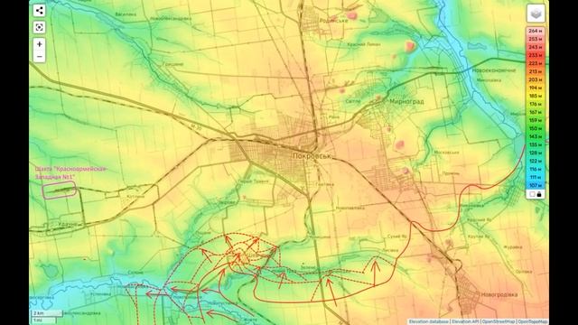 Донецкий фронт на утро 20 декабря