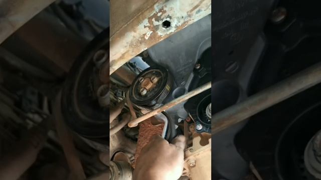 Как открутить шкив..