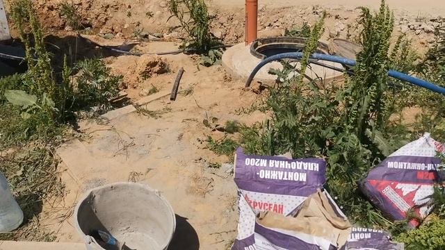 КП Озерецкое кладка стен 1го этажа