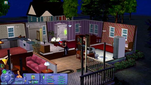 The Sims 2: Житейские истории: История Ритолетты #4 Расставание, драки и шопинг